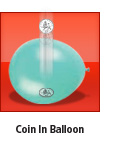 appearing coin