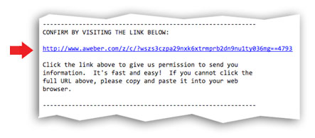 confirm opt in confirm opt in