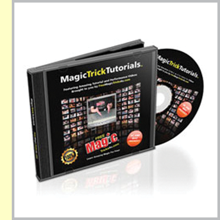 Our flag ship product the Magic Trick Tutorial CD is jam packed full of incredible magic tricks.