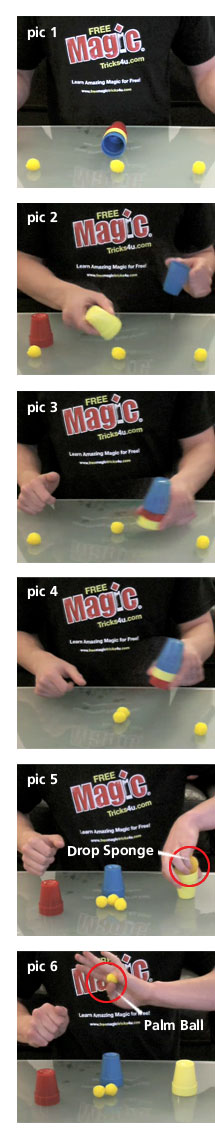 magic tricks for kids the cup and balls trick