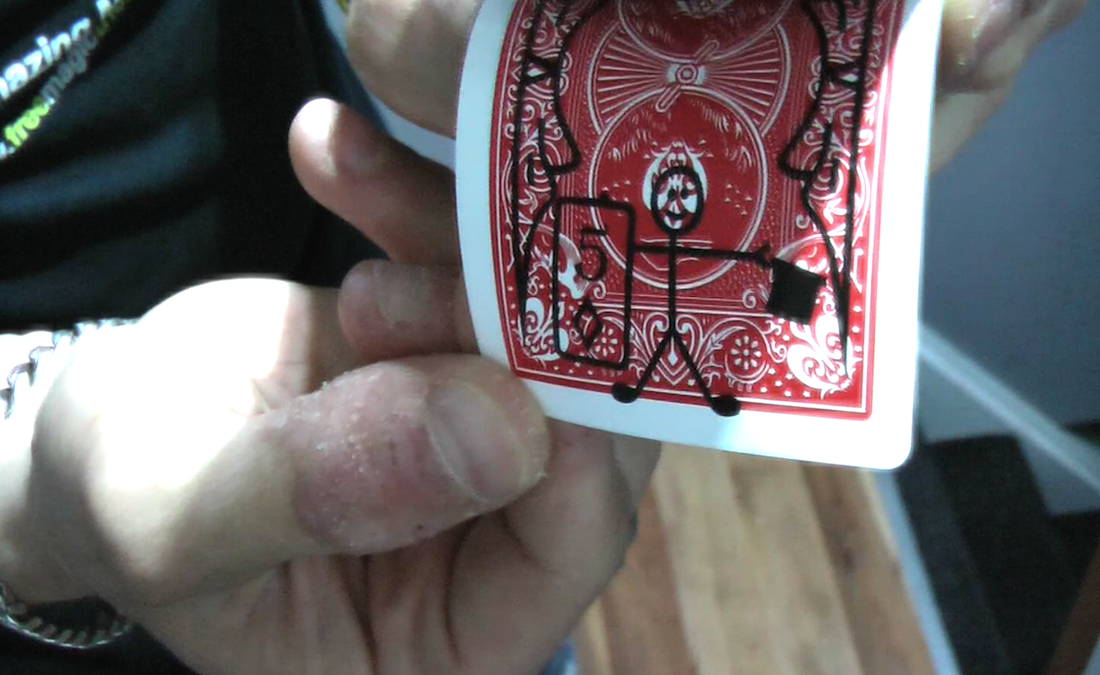 magic trick with cards