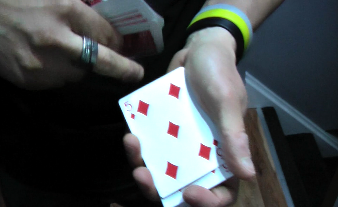 magic trick with cards