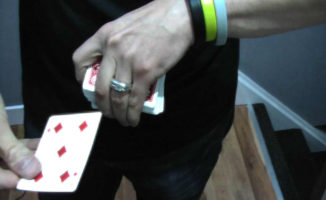 magic trick with cards