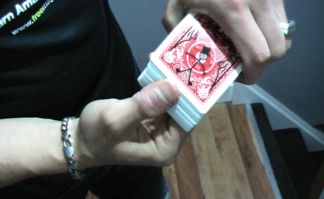 magic trick with cards