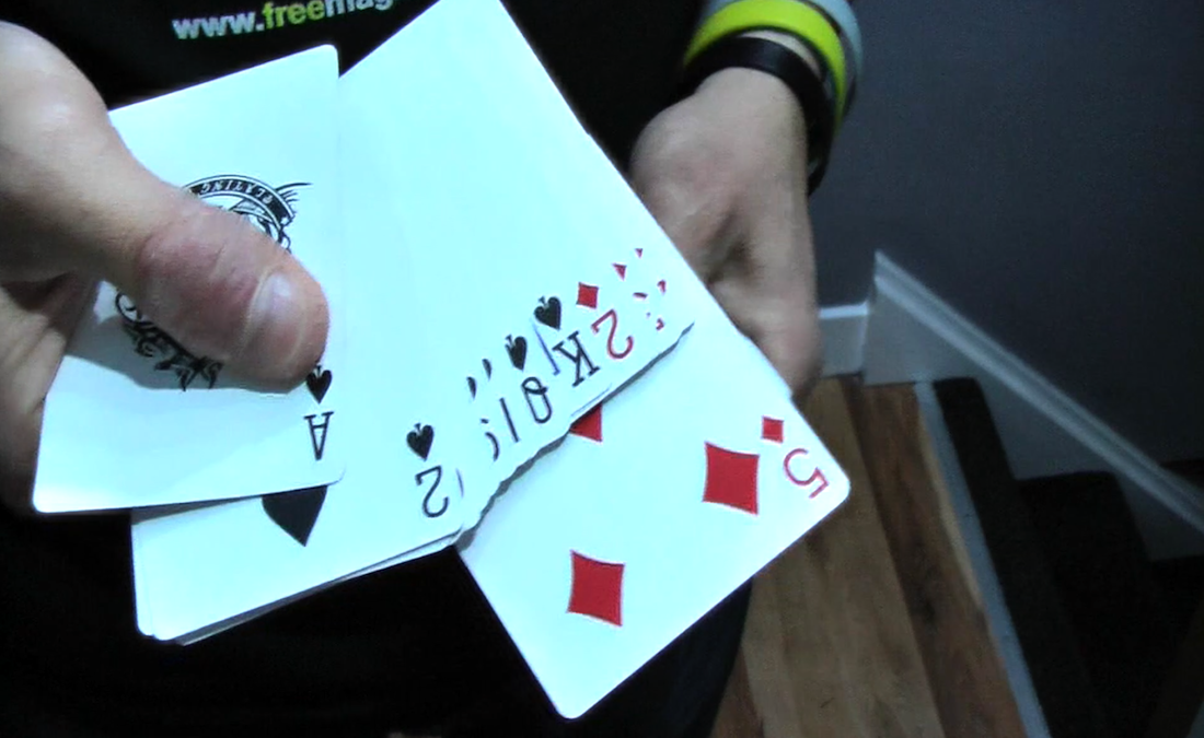 magic trick with cards