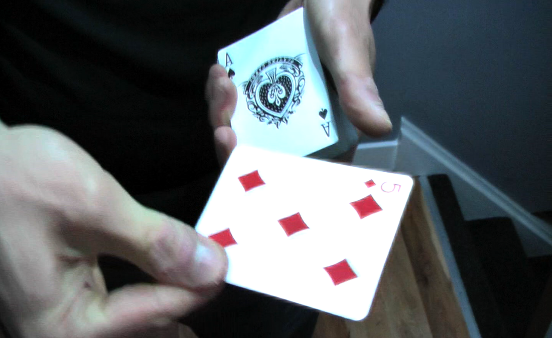 magic trick with cards