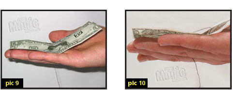 Self Folding Bill Magic Trick Tutorial